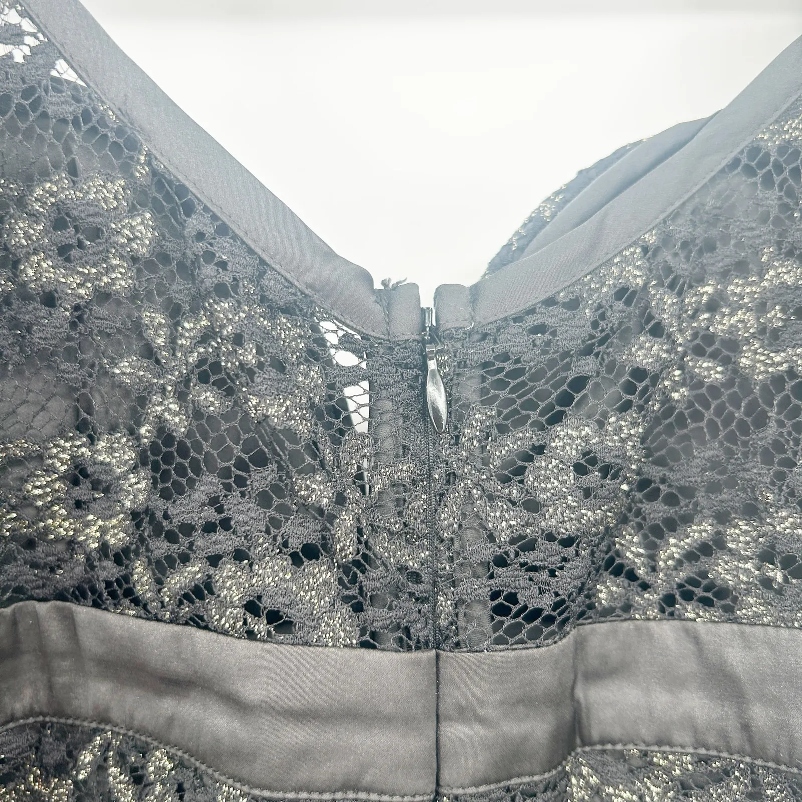 NWT For Love & Lemons Whimsigoth Party Joanna Floral Lace‎ Corset Mini Dress S - Image 8