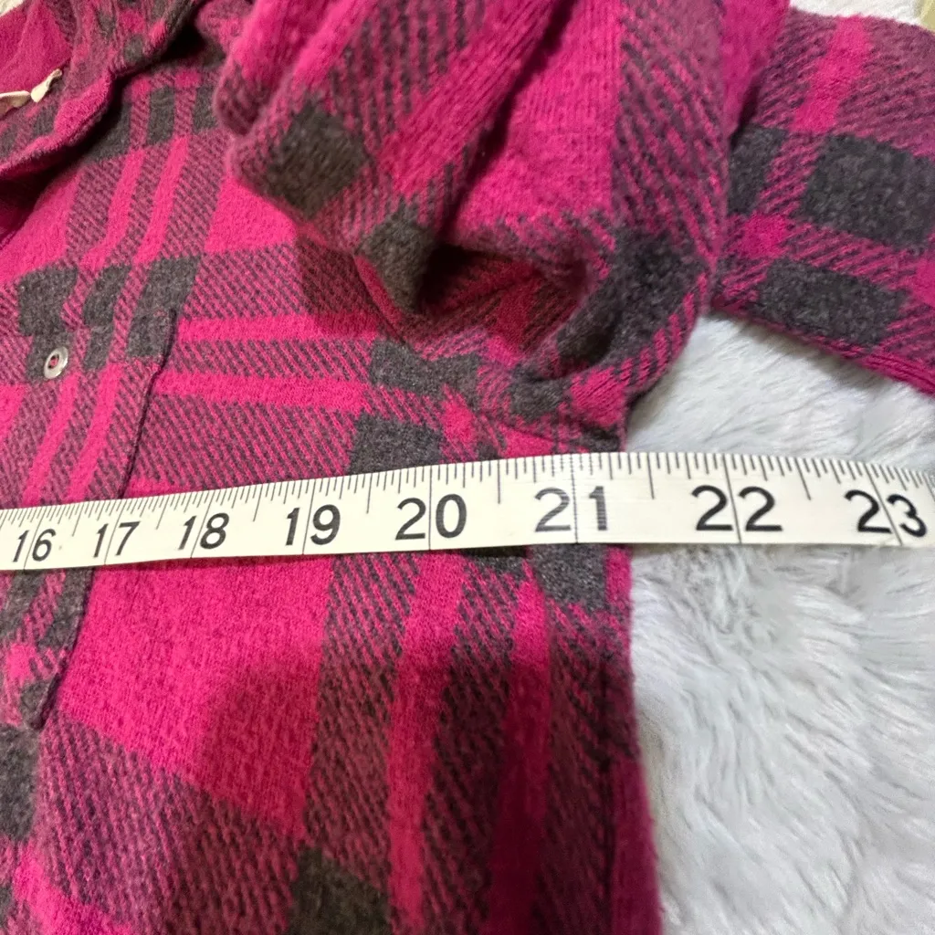 Soft Surroundings Jocelyn dress in Paramount Plaid western pink - Image 5