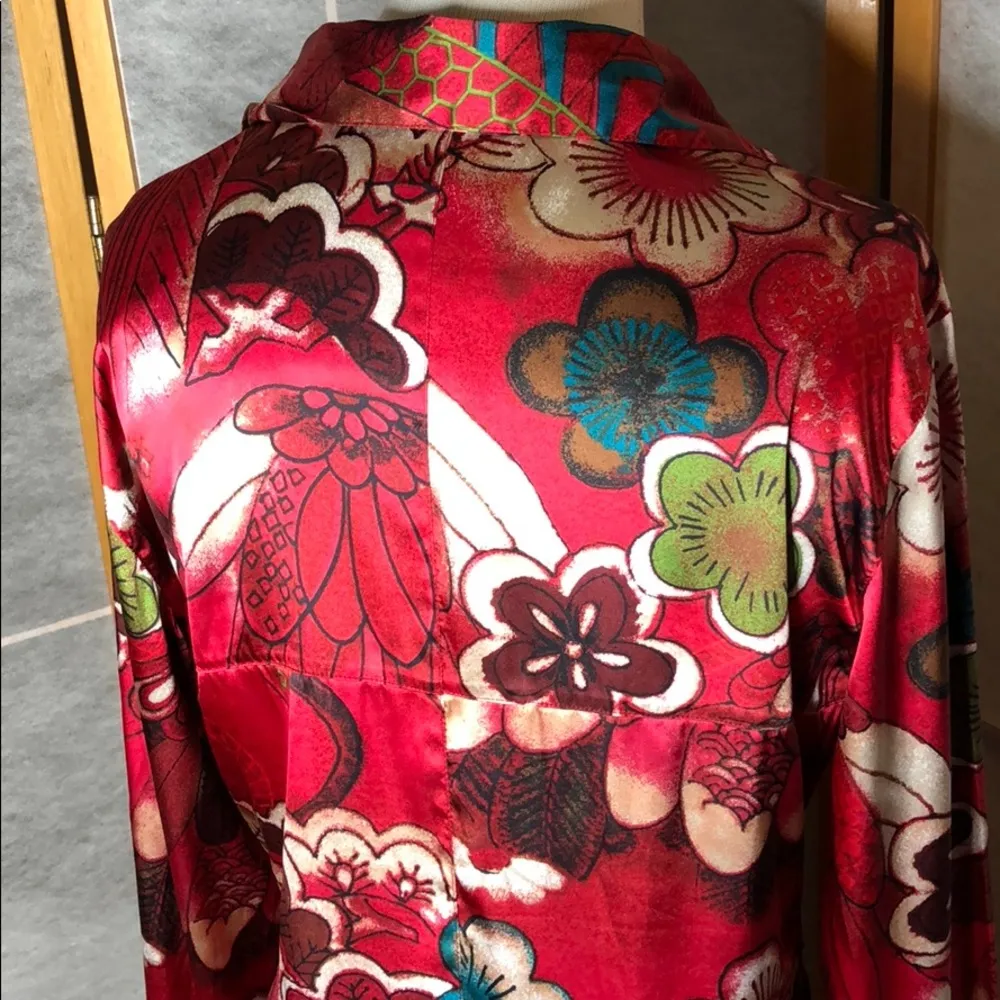 Chico’s Floral Sleeves Blouse S (8/10) - Image 5