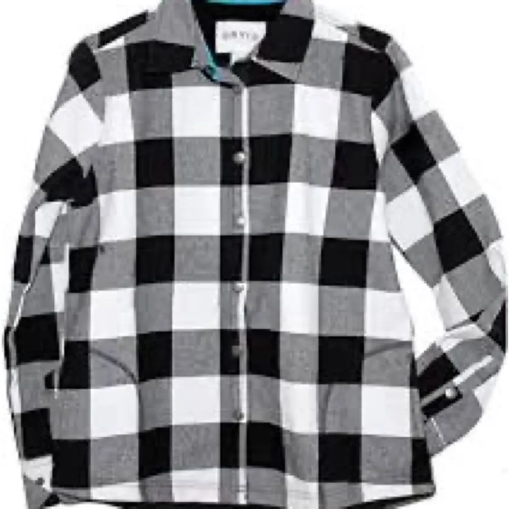 ✨ Orvis Womens Fleece Lined Flannel Shirt Jacket✨ - Image 5