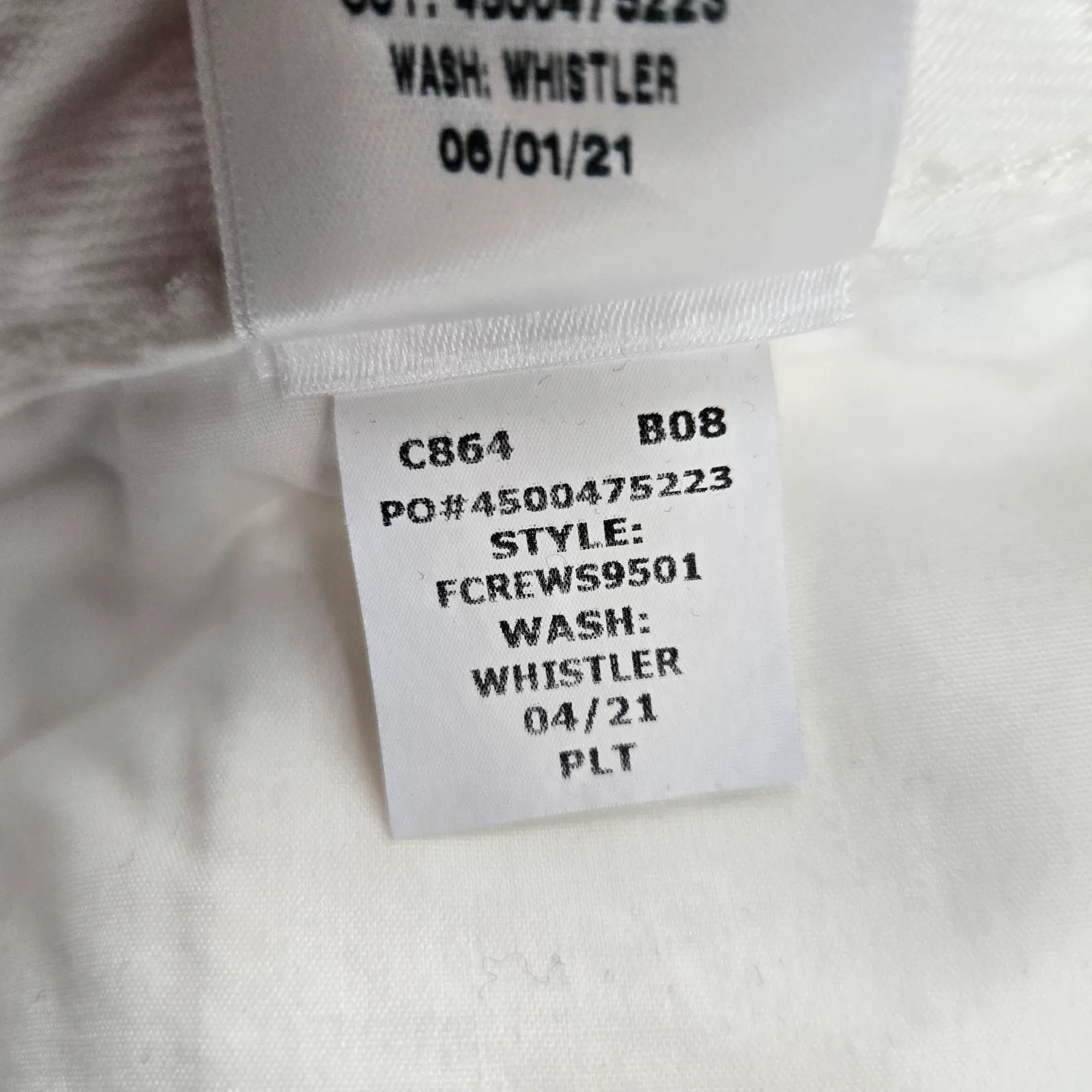 Favorite Daughter Whistler White High Rise Raw Hem Denim Shorts Size 25 - Image 7