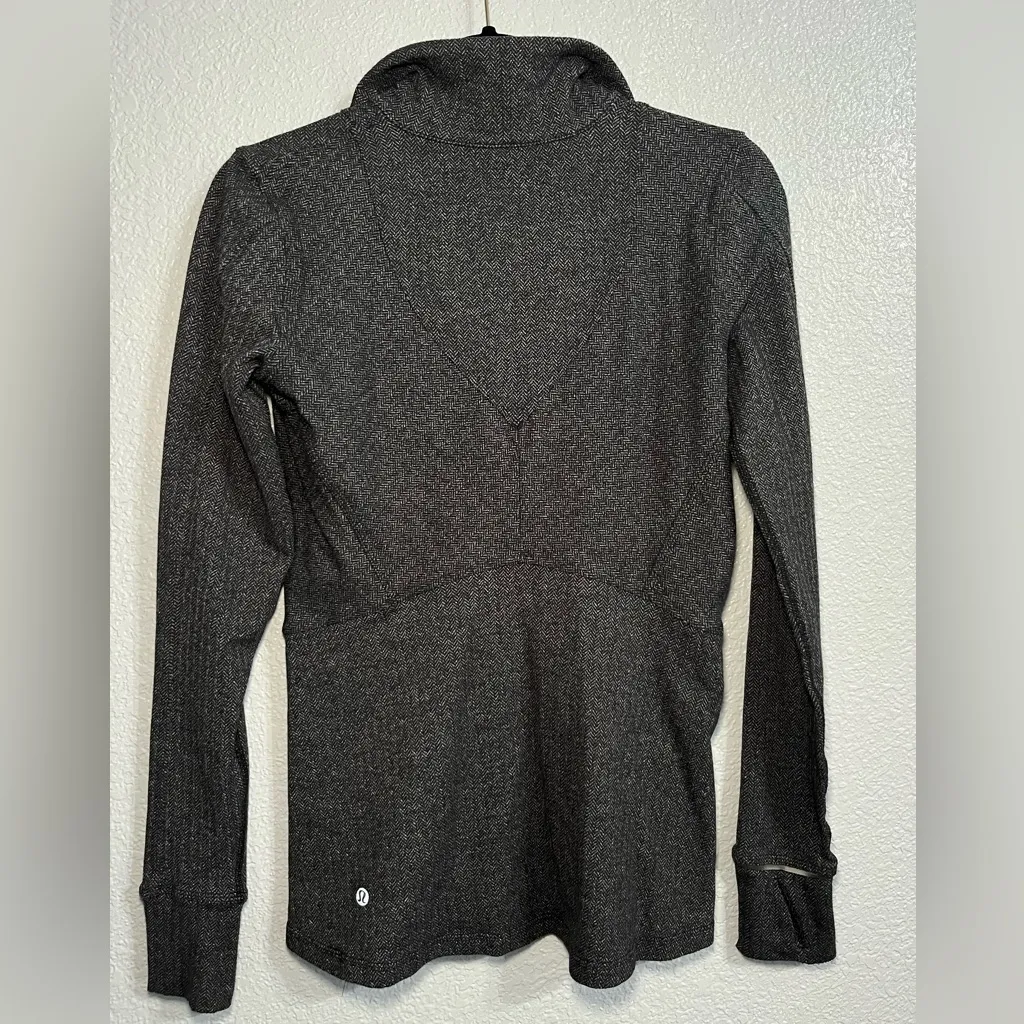 lululemon athletica Gray Quarter-Zip Sweater - Image 2