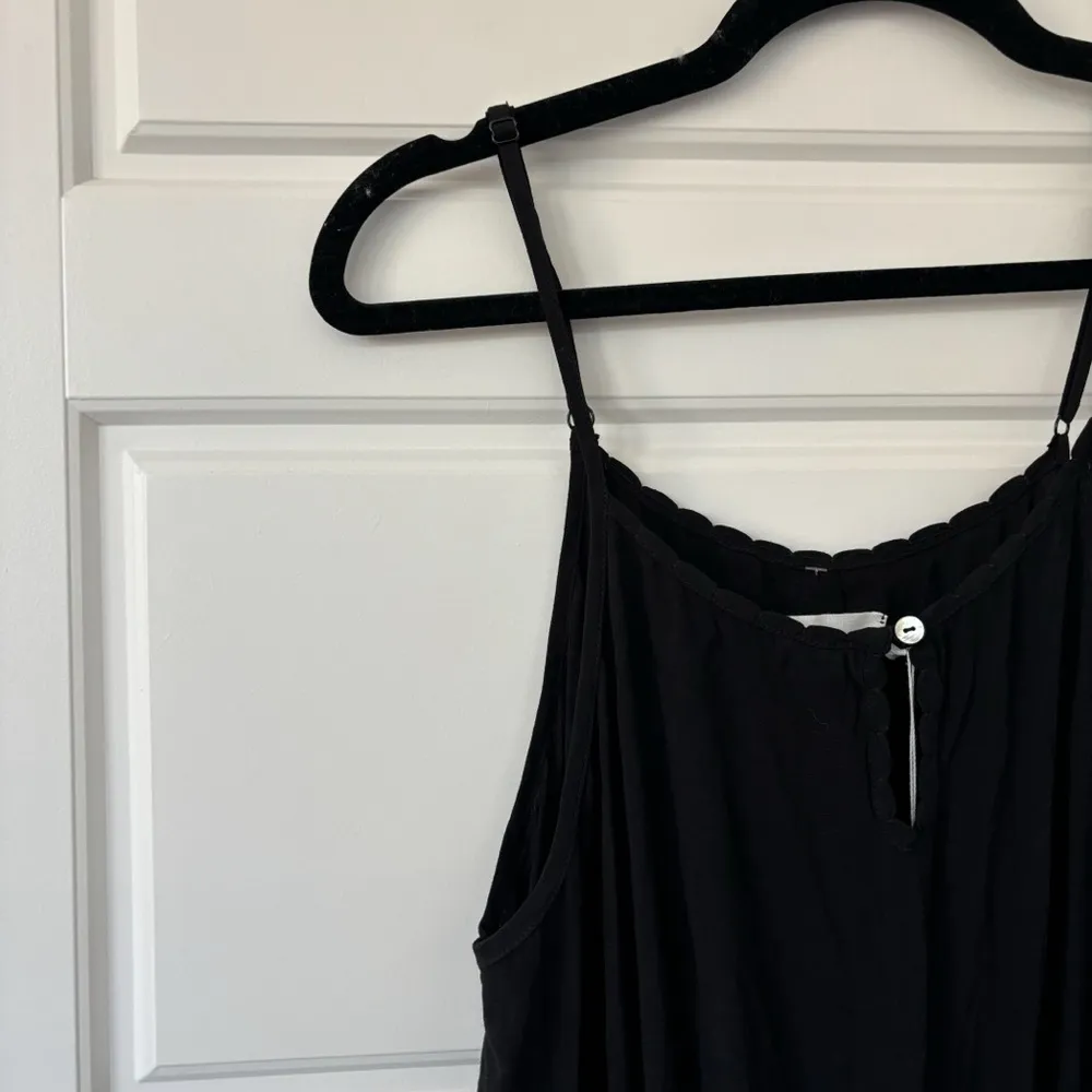 NEW Flannel Arabella Jumpsuit Black Size L - Image 9