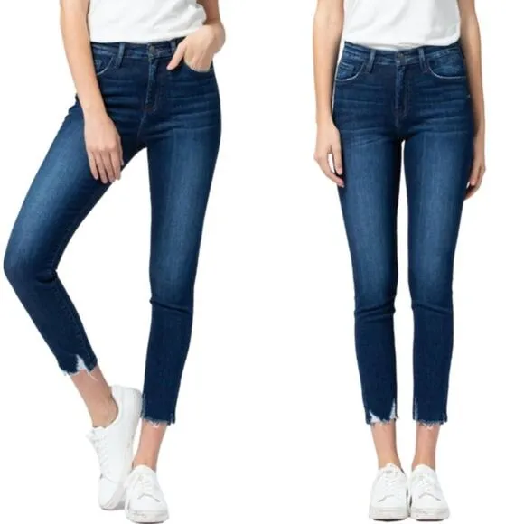 Flying Monkey Women's Platinum Junction Distressed Ankle Skinny Jeans Size 29 - Image 2