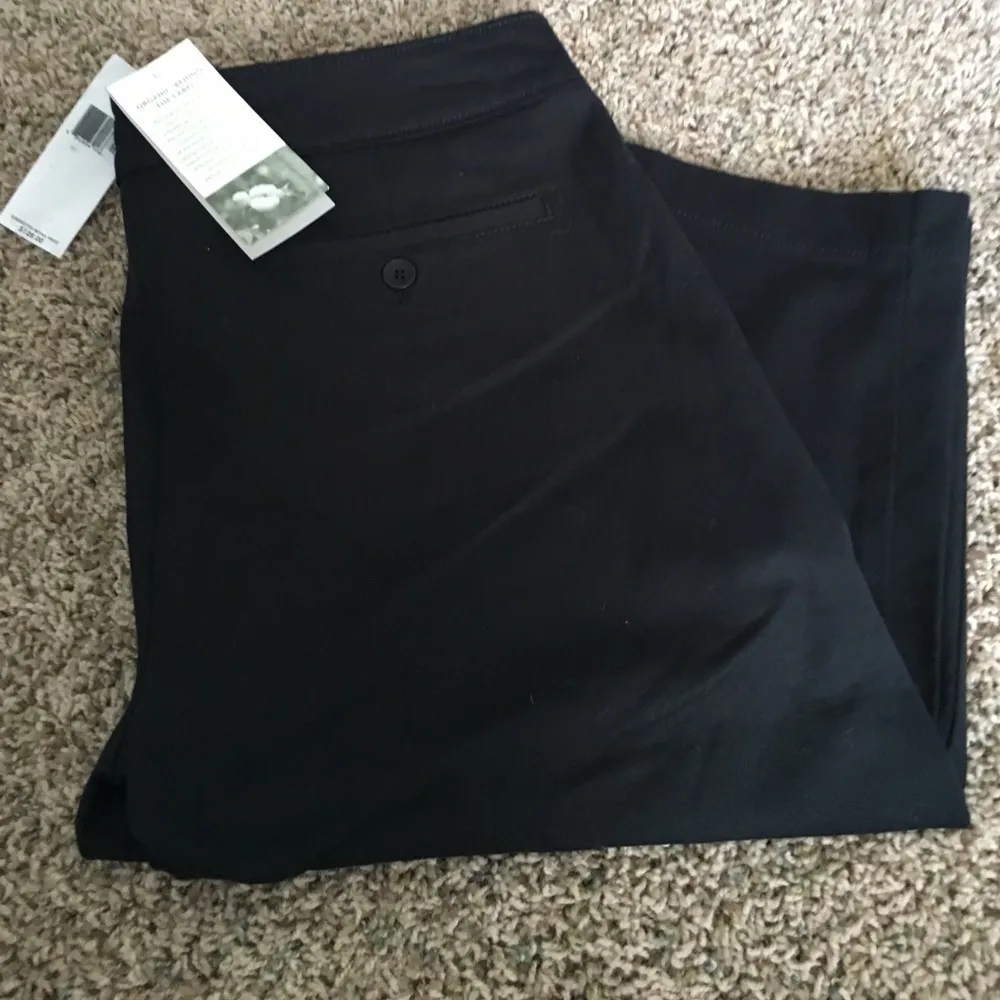 Eileen Fisher Organic Cotton Twill Capris - Image 2