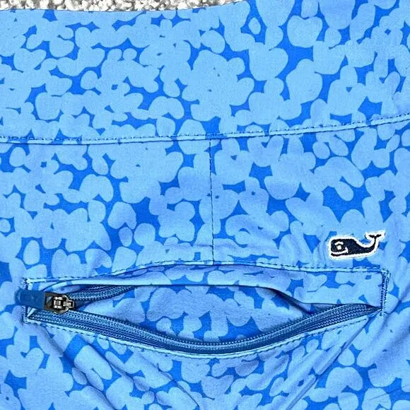 Vineyard Vines Skort Womens 14 (36") Blue Abstract Print Golf Tennis Pickleball‎ - Image 7