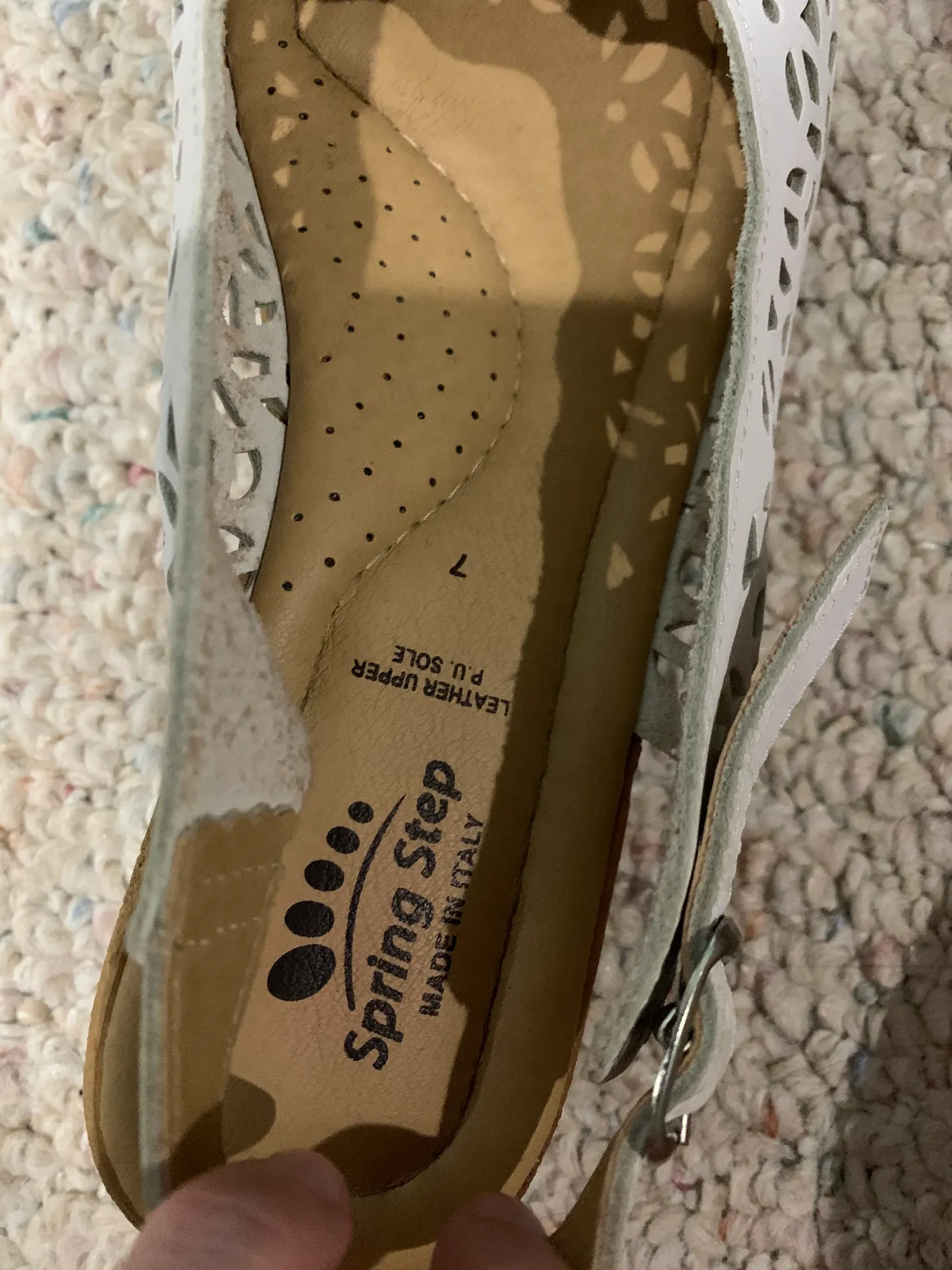 Spring Step Wedge Sandals - Image 4