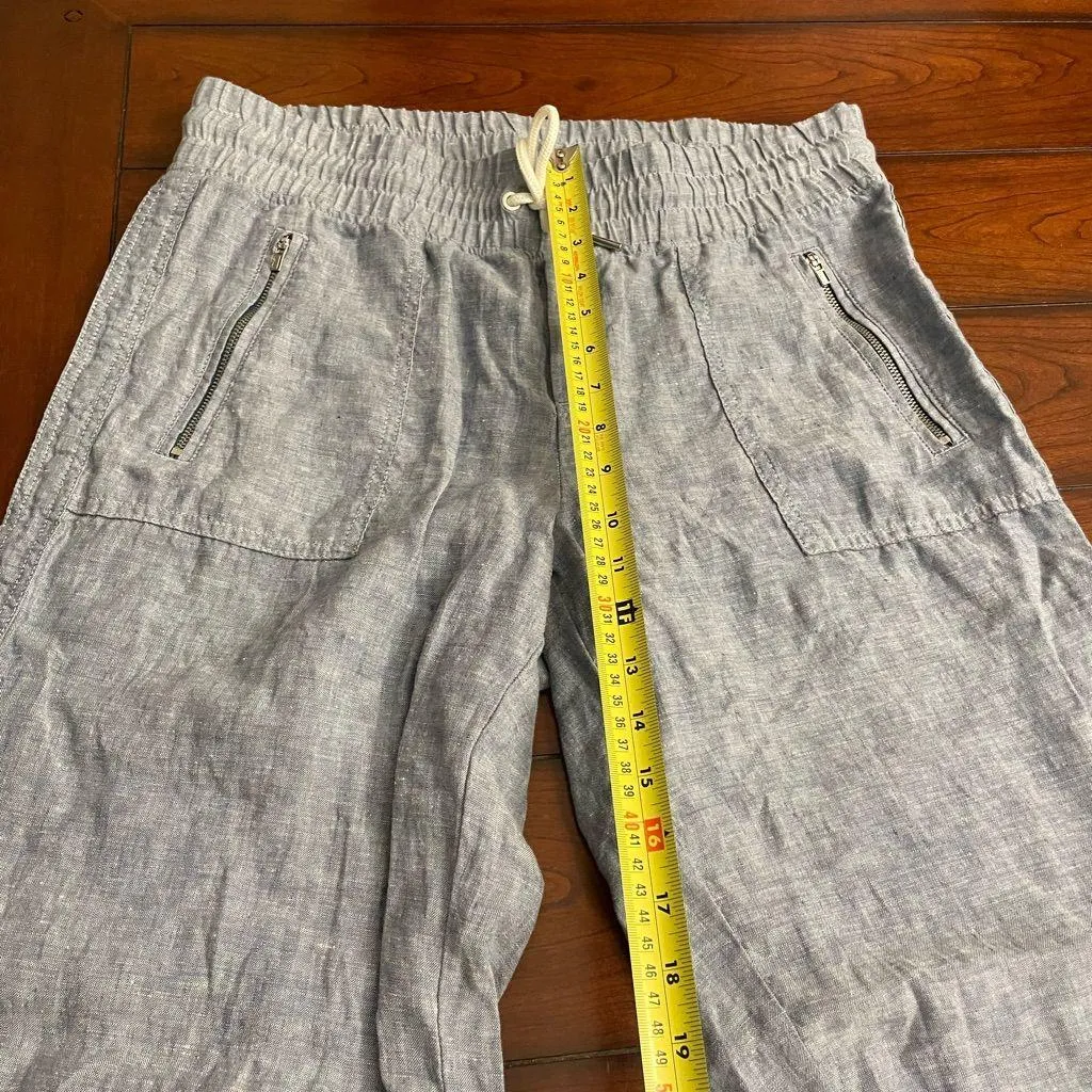 Athleta Cabo Wide Leg‎ Linen Pants - Image 6