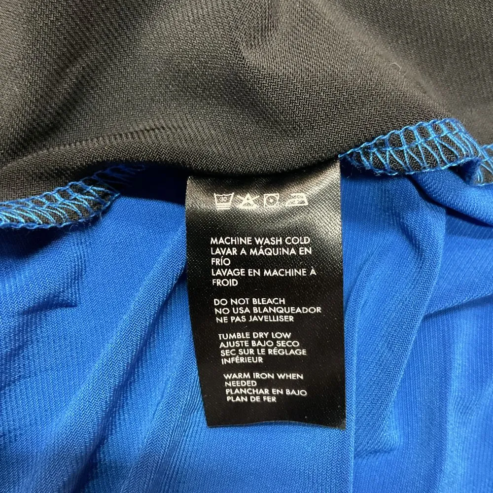 Soncy Women's Two Toned Twist Front Bodycon Midi Dress Plus Size 3X Cocktail Black - Image 8