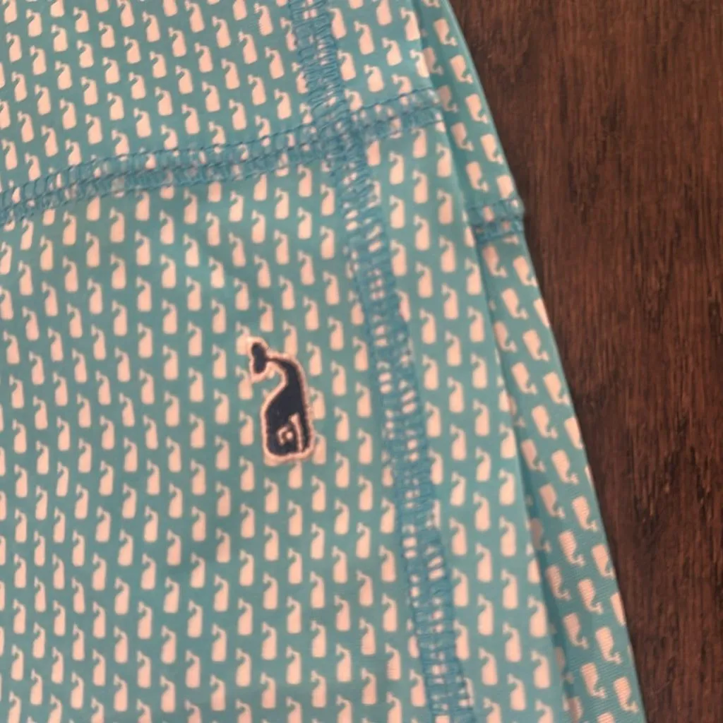NWT Vineyard Vines Factory Whale Print Athletic Skort Sz L - Image 5