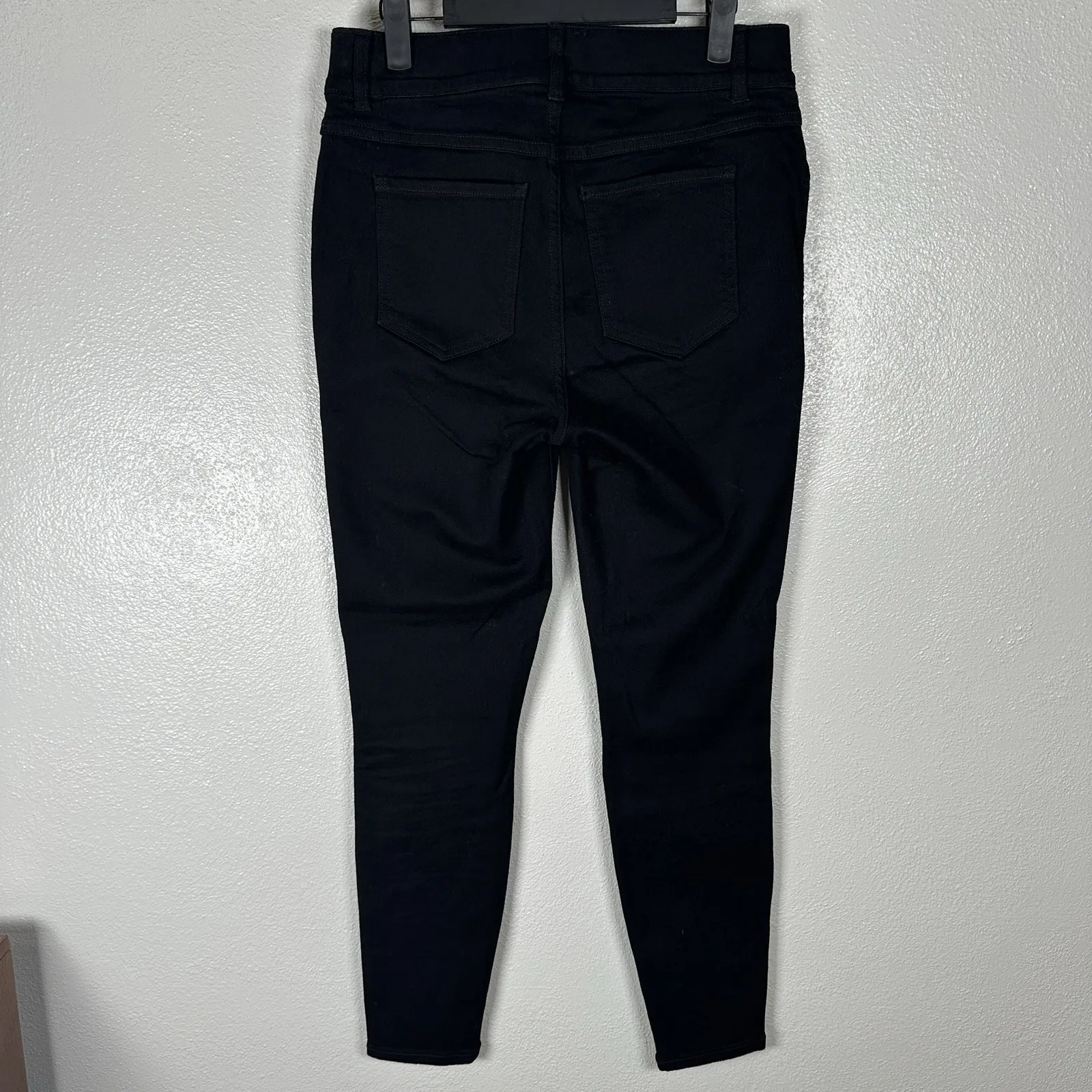 SPANX Jean-ish Ankle Denim Leggings Jeans Womens Size Medium Black Skinny - Image 3