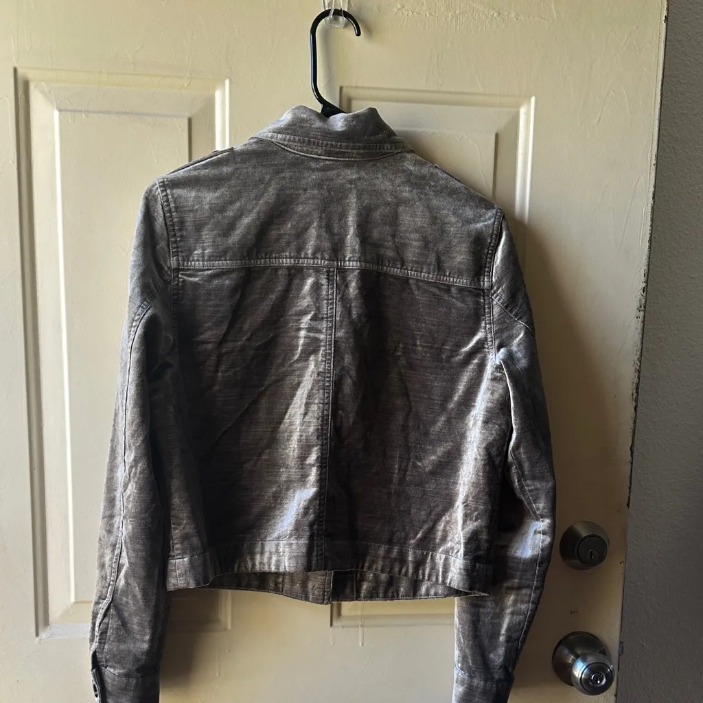 CAbi Gray Denim Jacket - Image 6