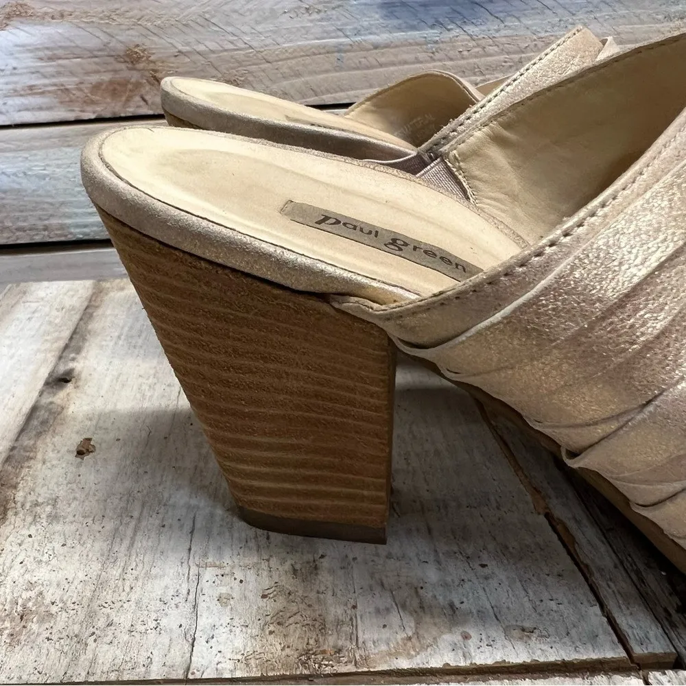 Paul Green "Rachel" Fringe Slide Sandals | Style #5185 | Cottagecore Size 5.5 - Image 4