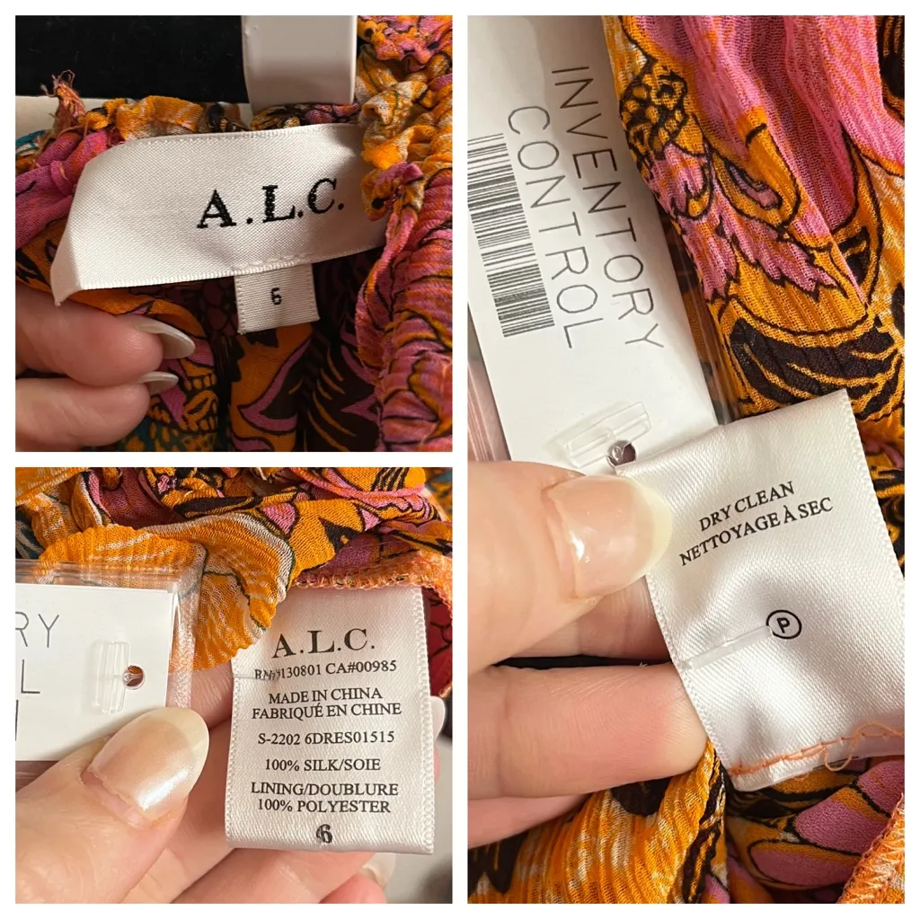 A.L.C. Valentina Gathered Floral-Print Silk-Crepon Maxi Dress 6 - Image 14