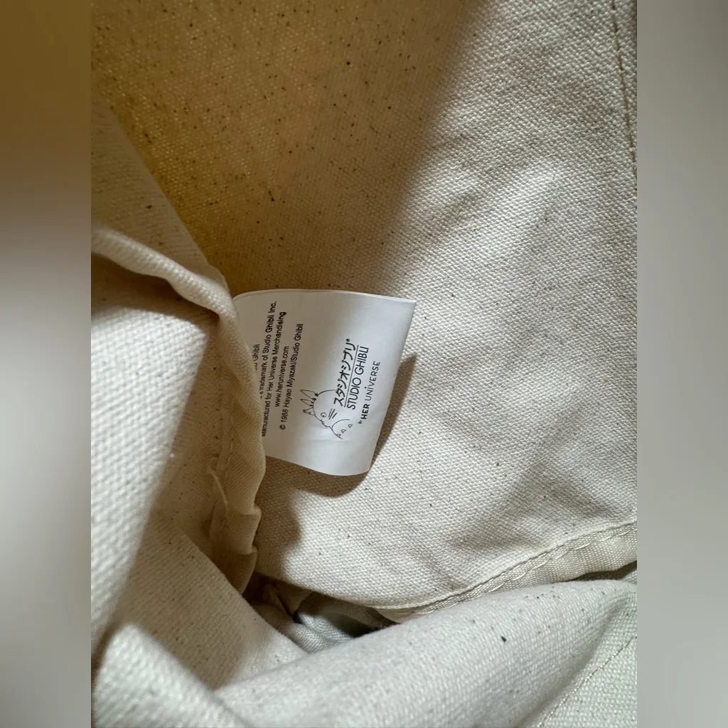 Studio Ghibli My Neighbor Totoro Acorn Charm Tote Bag - Image 8