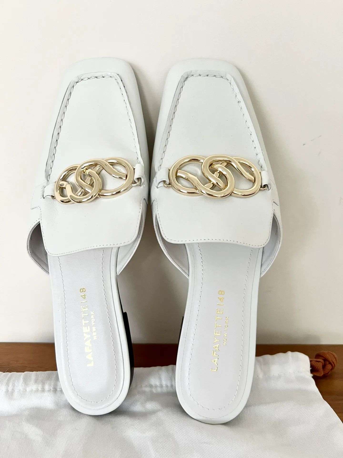 La Fayette 148 Leather Mules  - Image 6