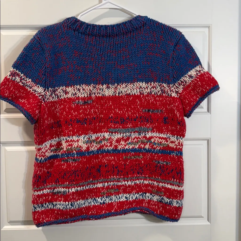 Tory Burch  Knit Sweater Large - Image 5