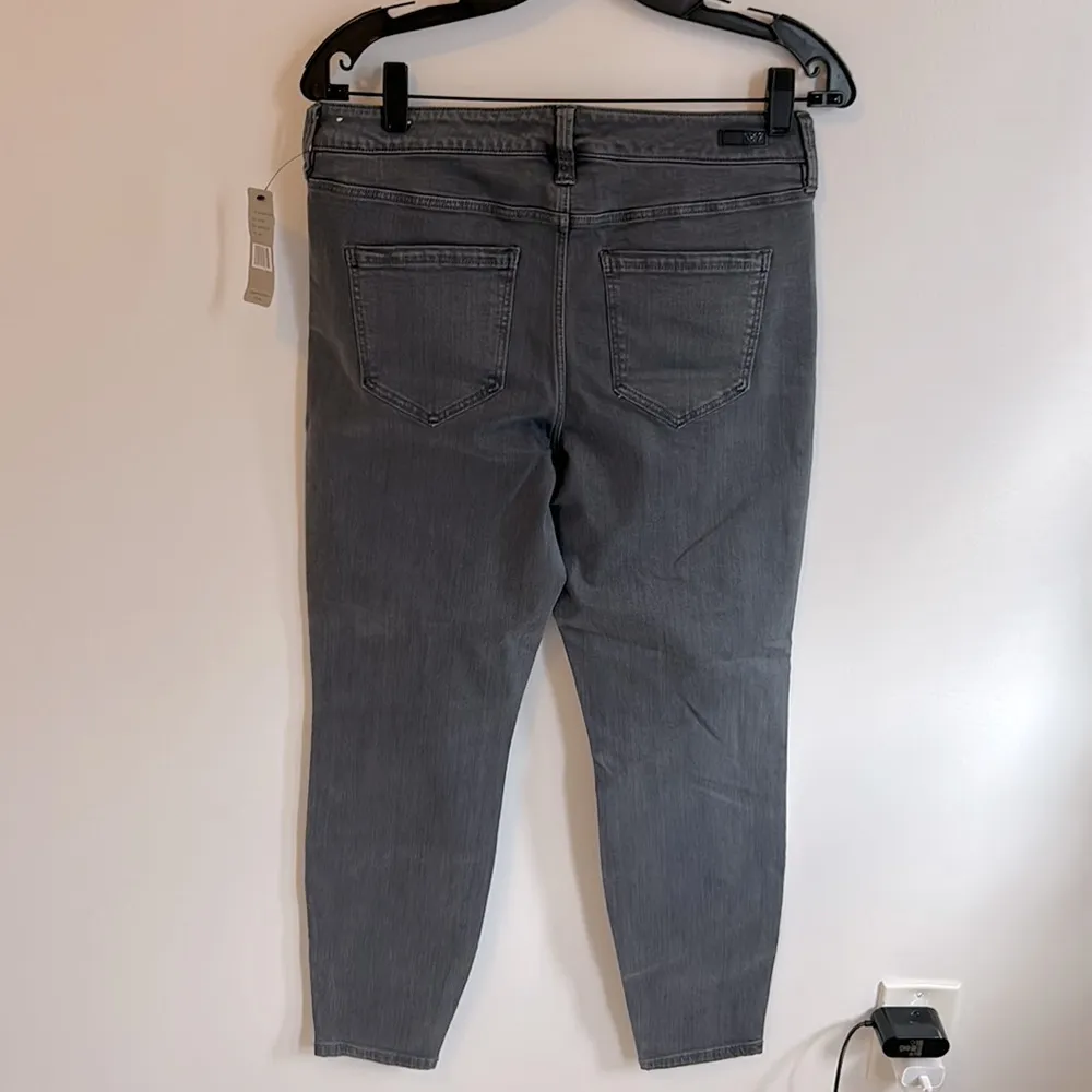 Liverpool for Nic+ Zoe Nic Ankle Skinny Gray Jeans Size 29 - Image 2