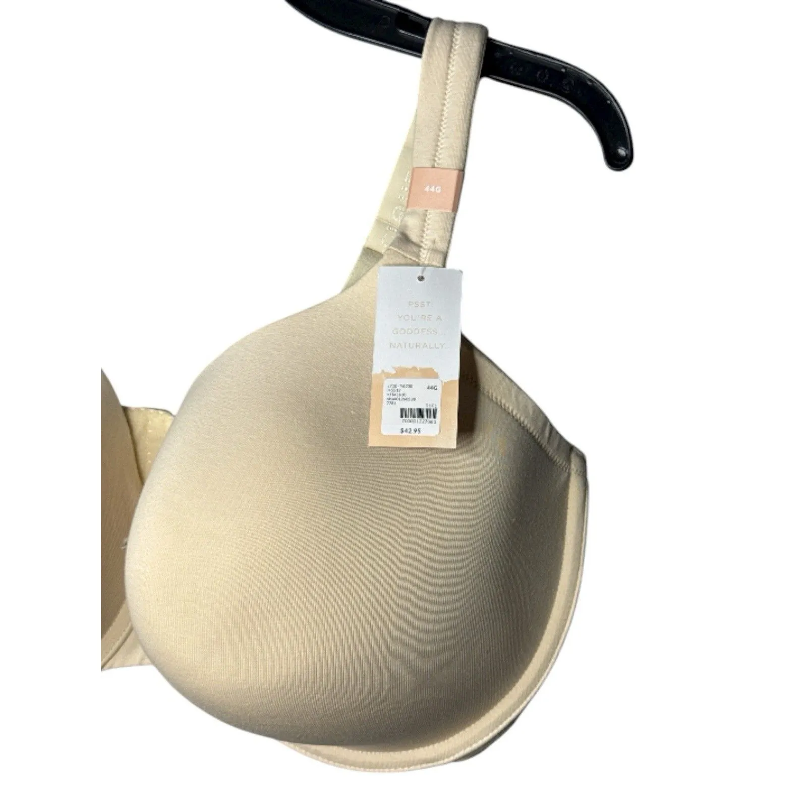 Cacique Lightly Lined Full Coverage Bra 44G Beige Underwire Lane Bryant Intimate - Image 2
