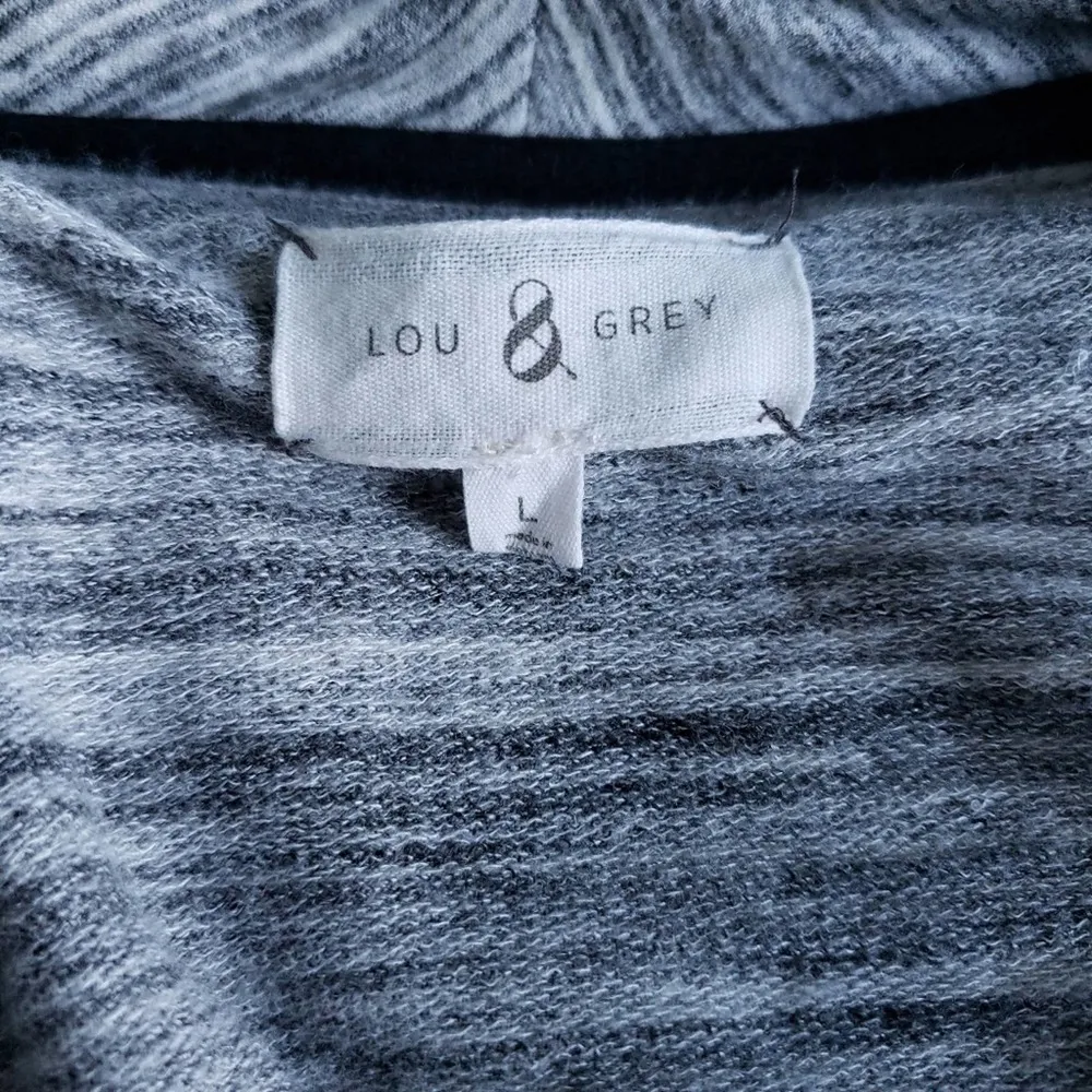 Lou & Grey Signature Soft Marled Asymmetric Jacket - Image 5