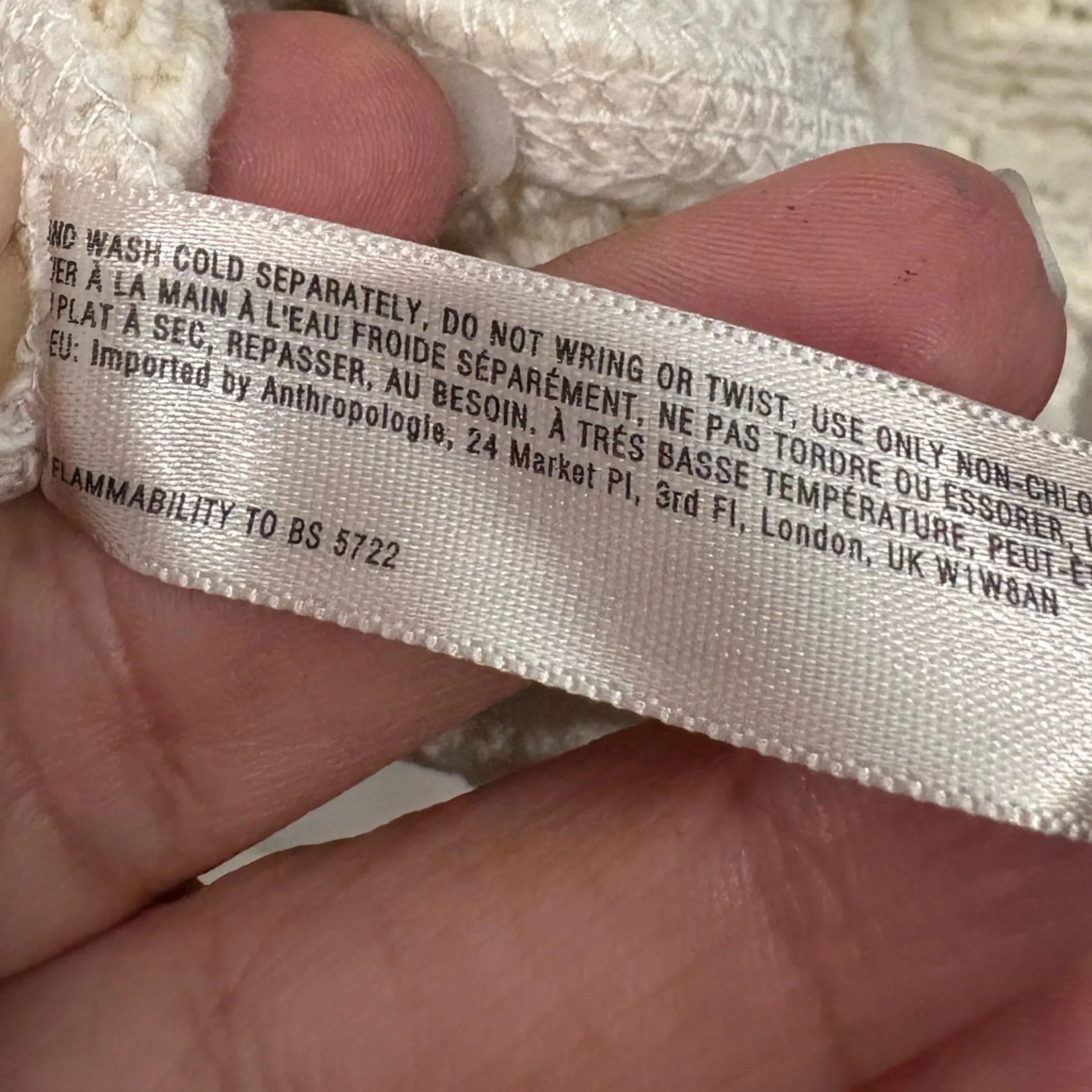 Anthropologie Dreamland Crochet Sweater Cream Size M Size M - Image 10