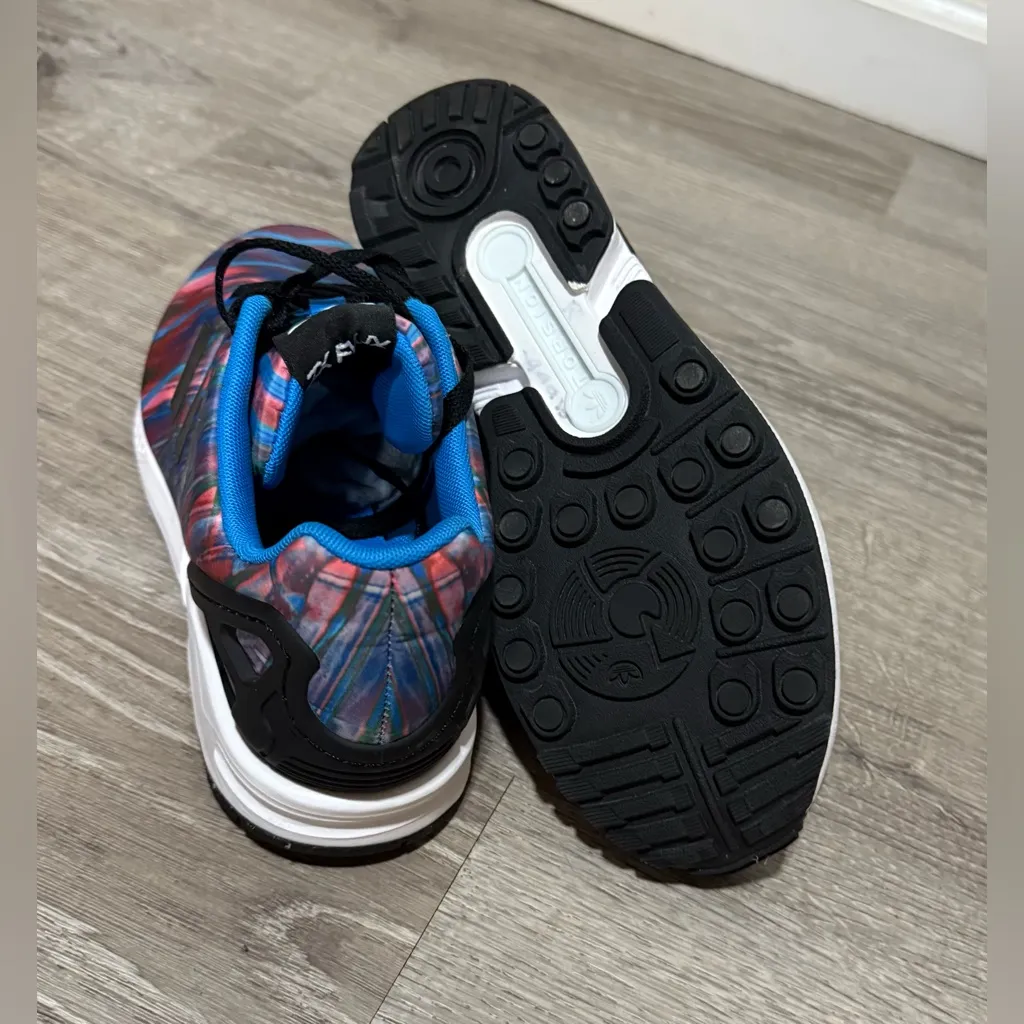 Adidas ZX Flux “Paint” Women’s Athletic Sneakers | Colorful Running Shoes - Image 6