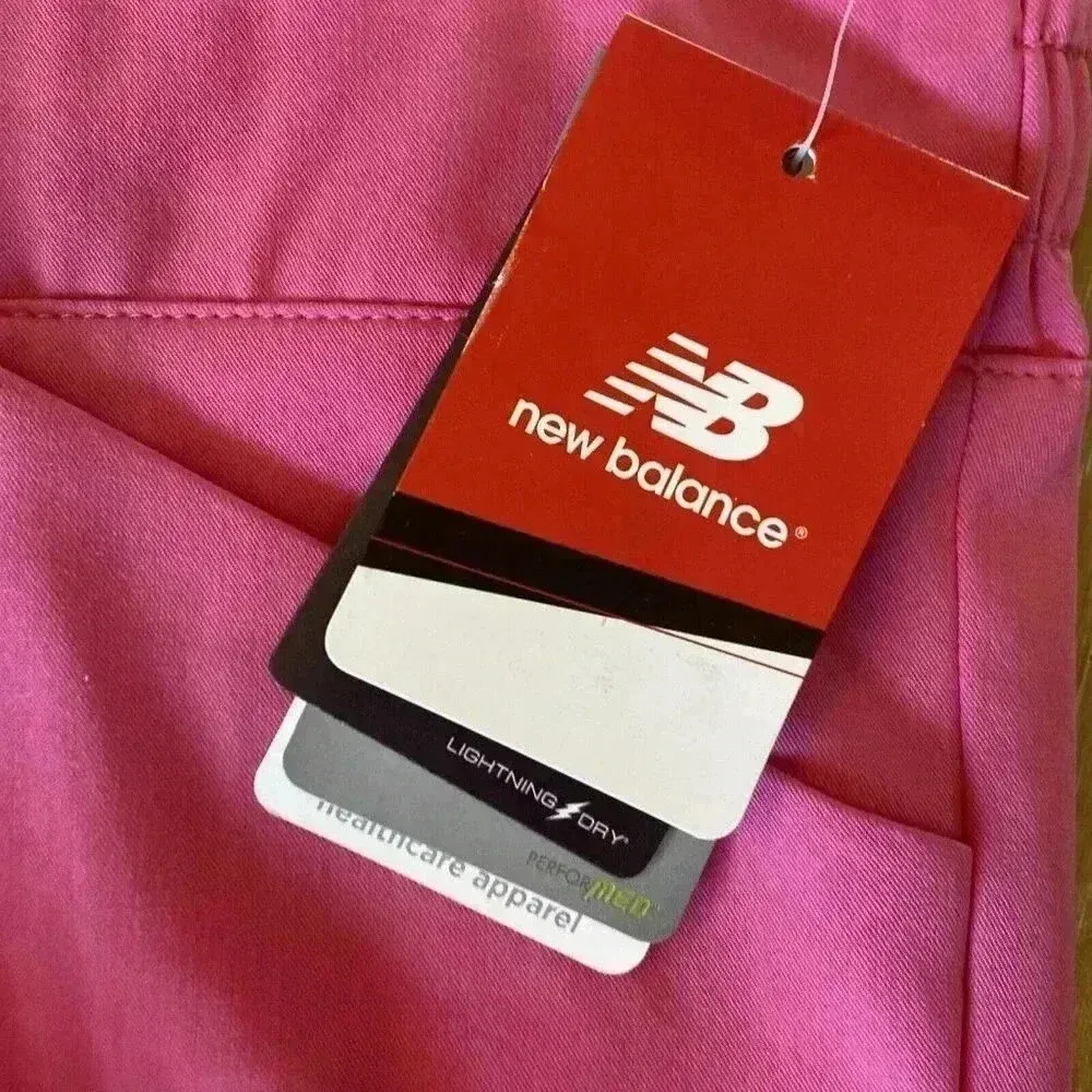 New Balance ‎ STRIDE WOMAN'S PINK SCRUB PANTS NWT SIZE X-Small - Image 3
