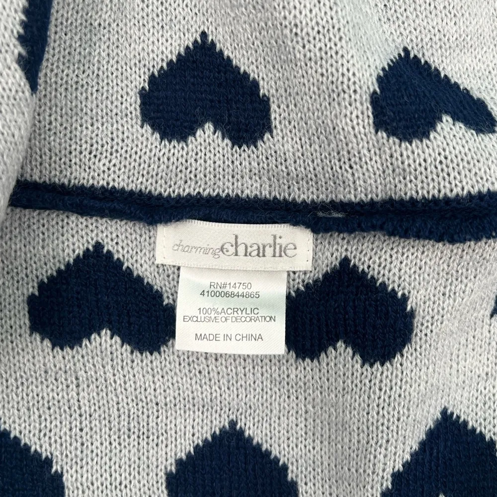 Charming Charlie Vintage Knit Infinity Scarf - Image 6