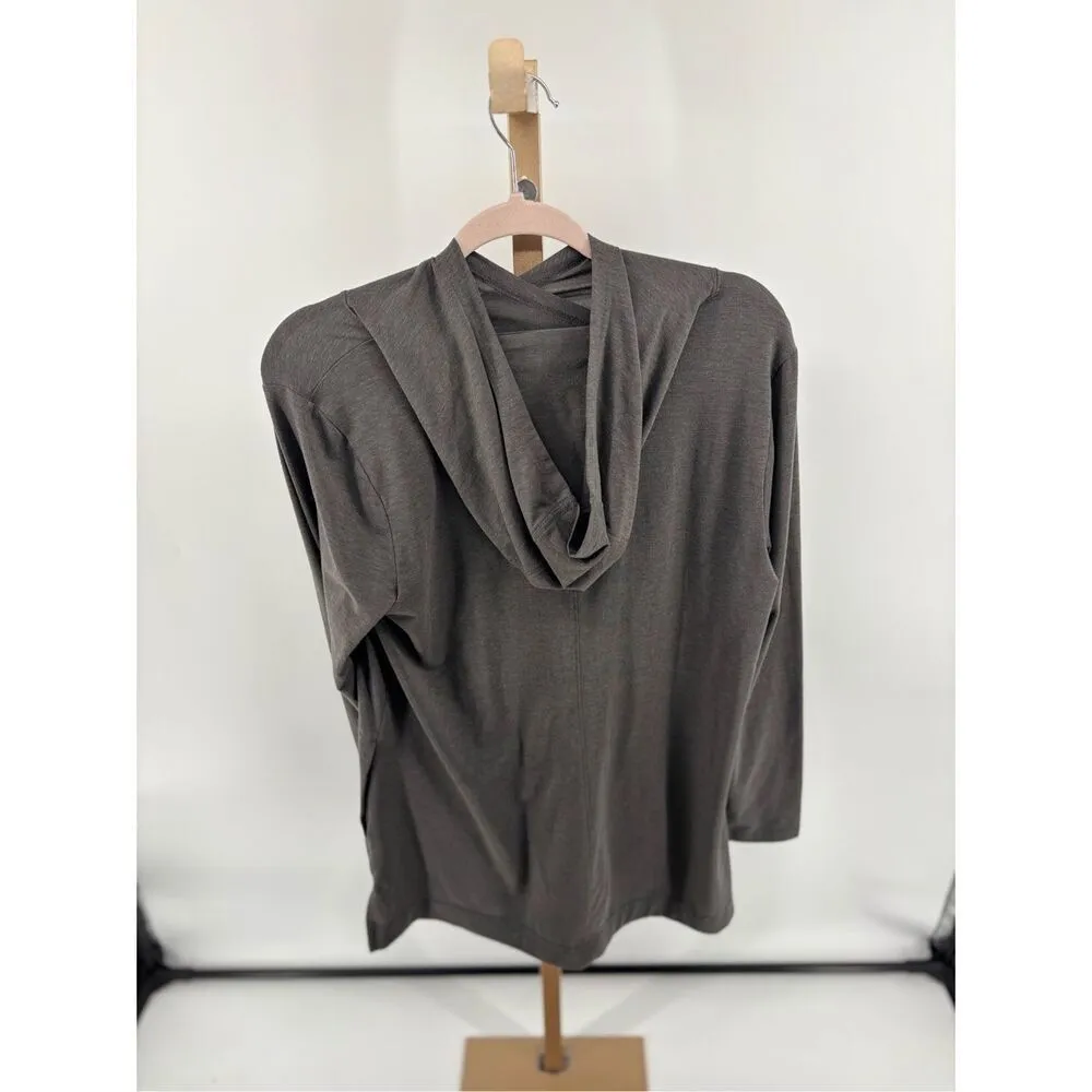 Duluth Trading Company Women's Dry and Mighty Hoodie Tunic Gray Size Medium - Image 11