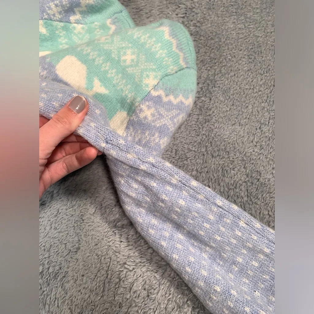 Vineyard vines cashmere blend whale sweater XS - Image 11