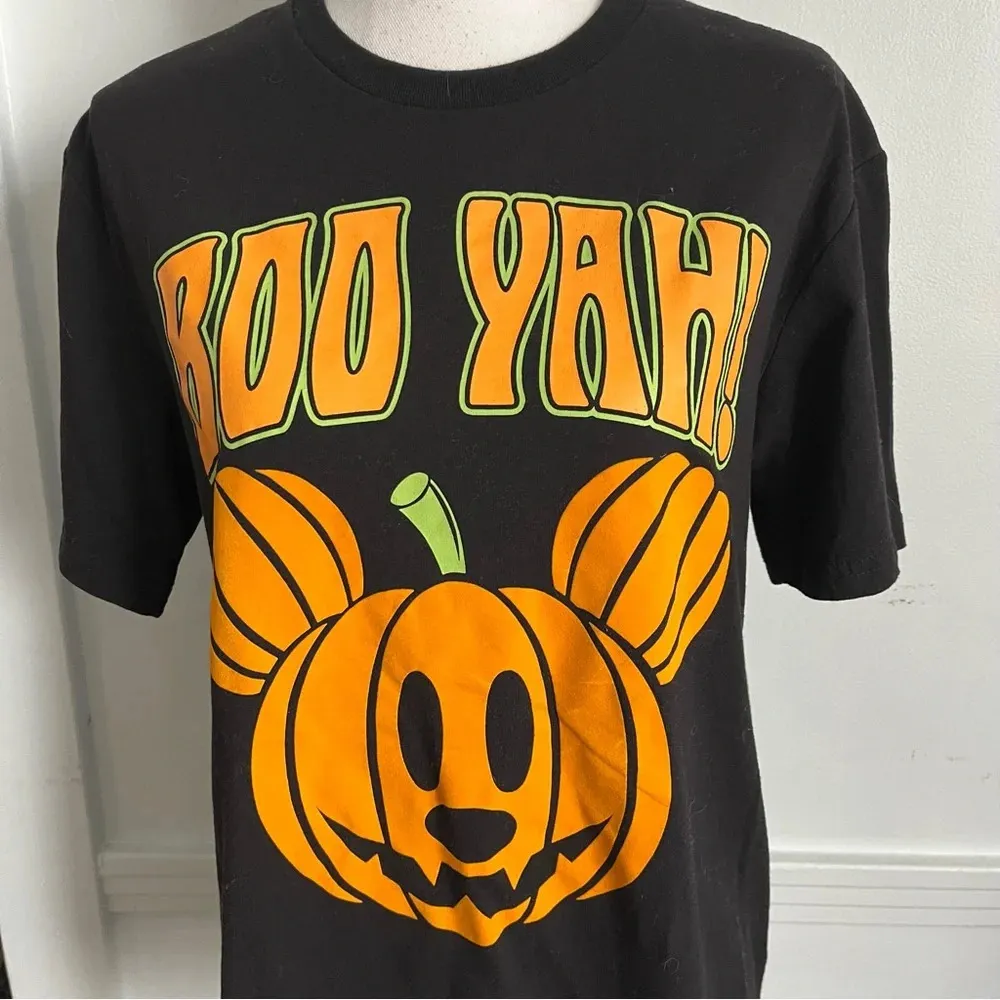 Disney • Mickey Mouse Halloween Boo Yah Tee Shirt - Image 3