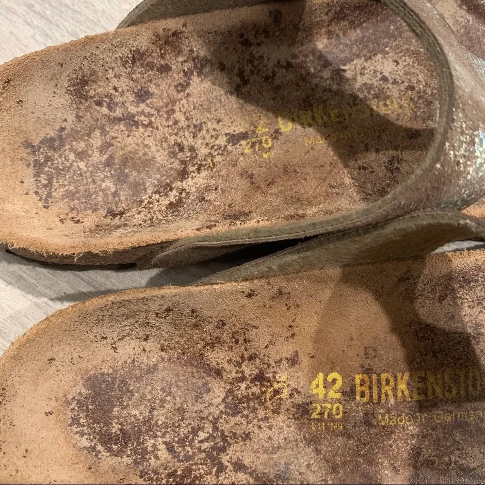Birkenstock Gizeh Birko Flor Stardust, Sz 42 - Image 9