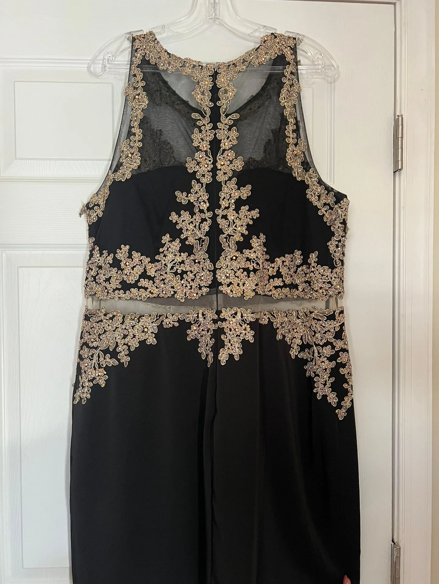 Black Sleeveless Dress - Image 2