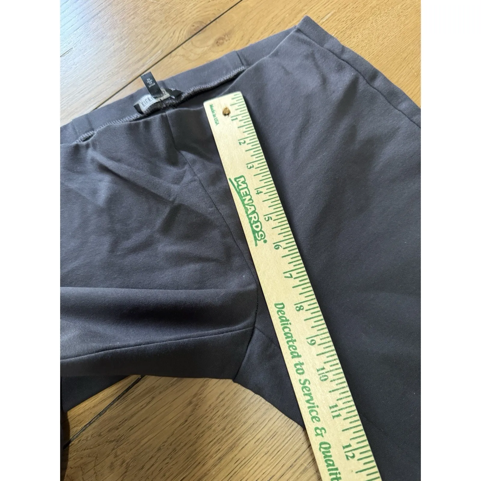 Eileen Fisher Women Size XS Pants Ankle Zip Stretch Pull On Career Office City - Image 5