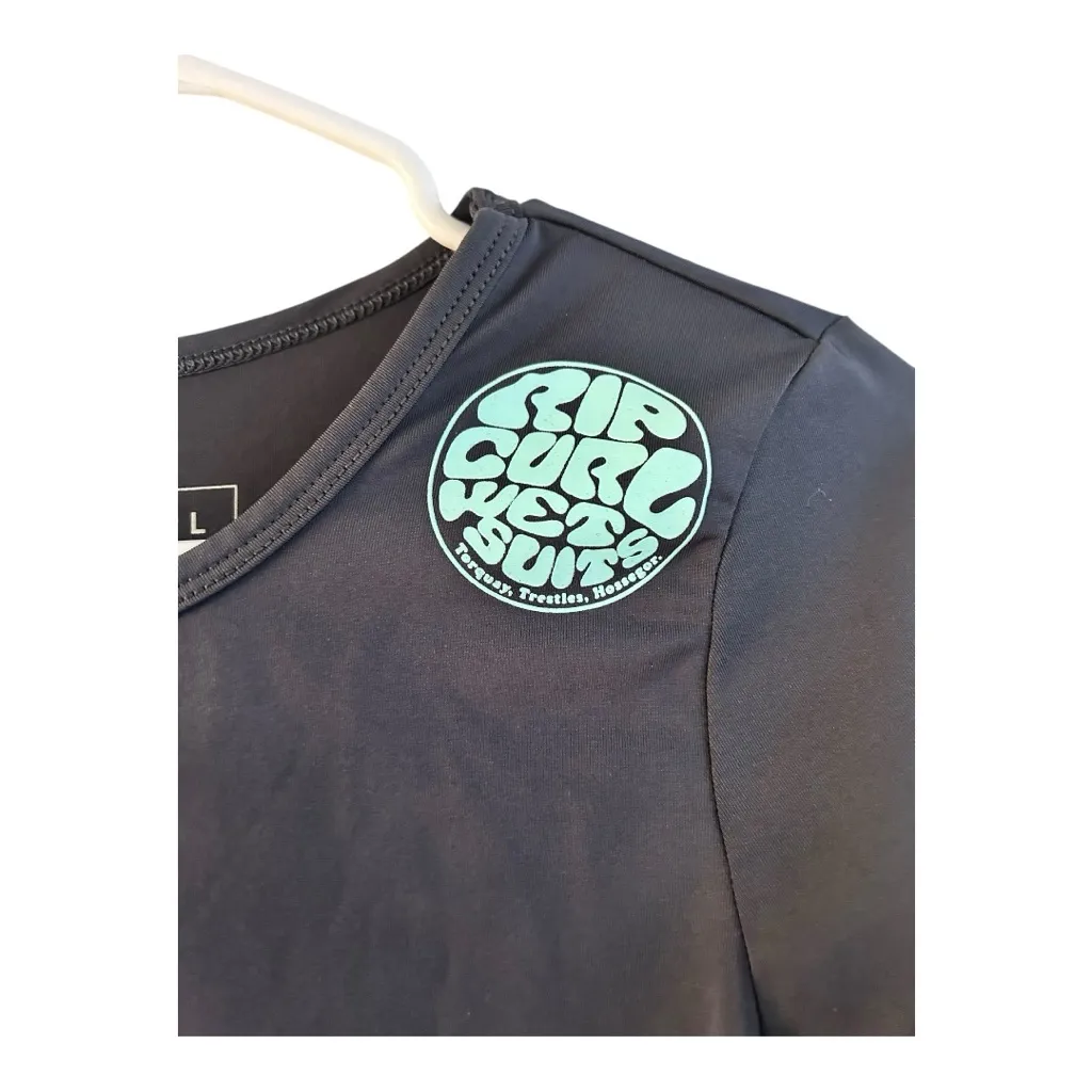 Rip CURL Women's UV Protection Long Sleeve Surf Rash Guard Wet Suit Top M - Image 3