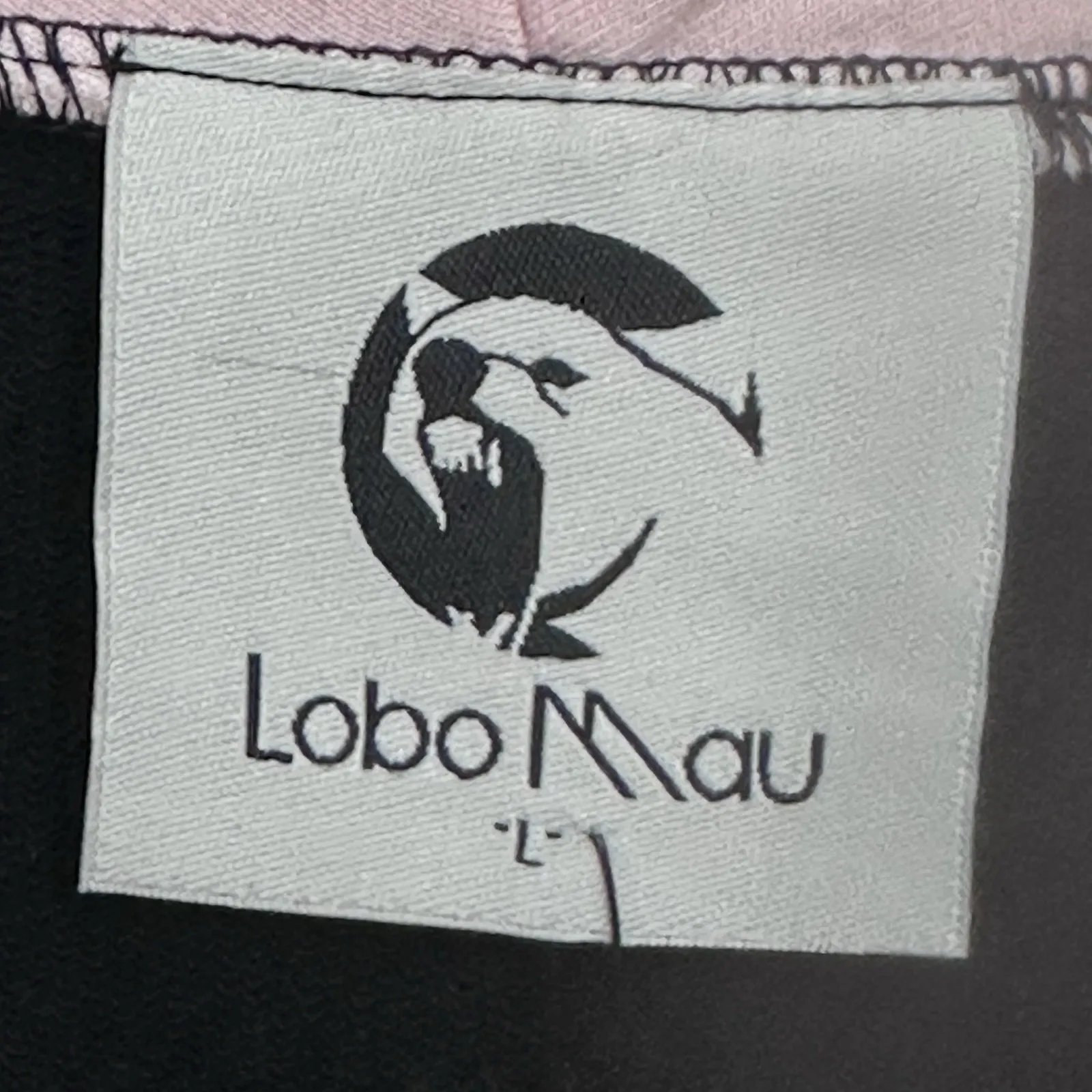 Lobo‎ Mau Womens Black Pink Pocket Button Front Cardigan Size Large - Image 8