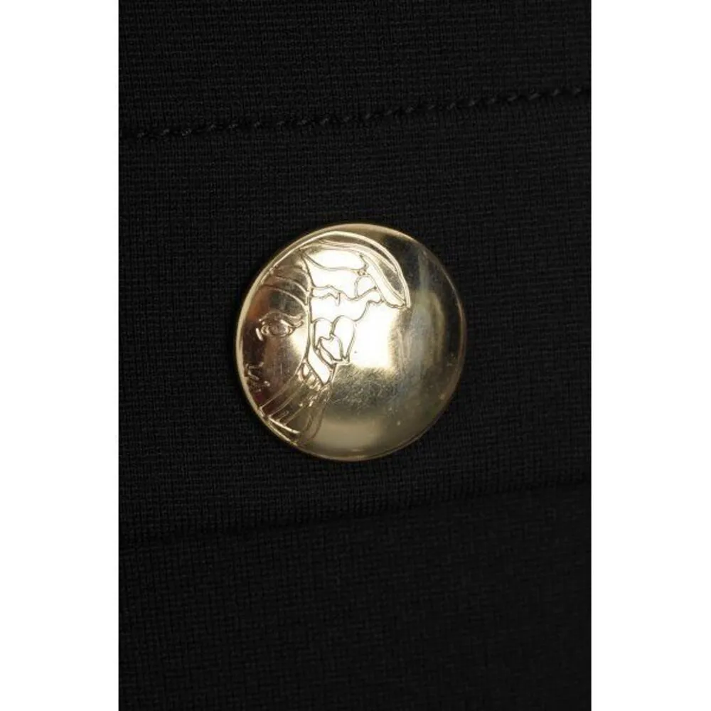 Designer New Versace Collection Pencil Skirt Womens Black 26 X 24.5 Authentic - Image 8