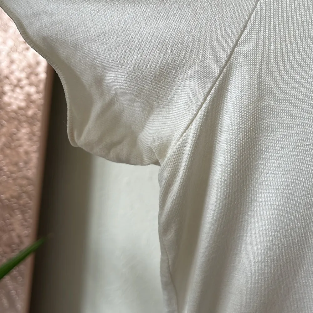 Armani Collezioni made in Italy white basic soft tee - Image 4