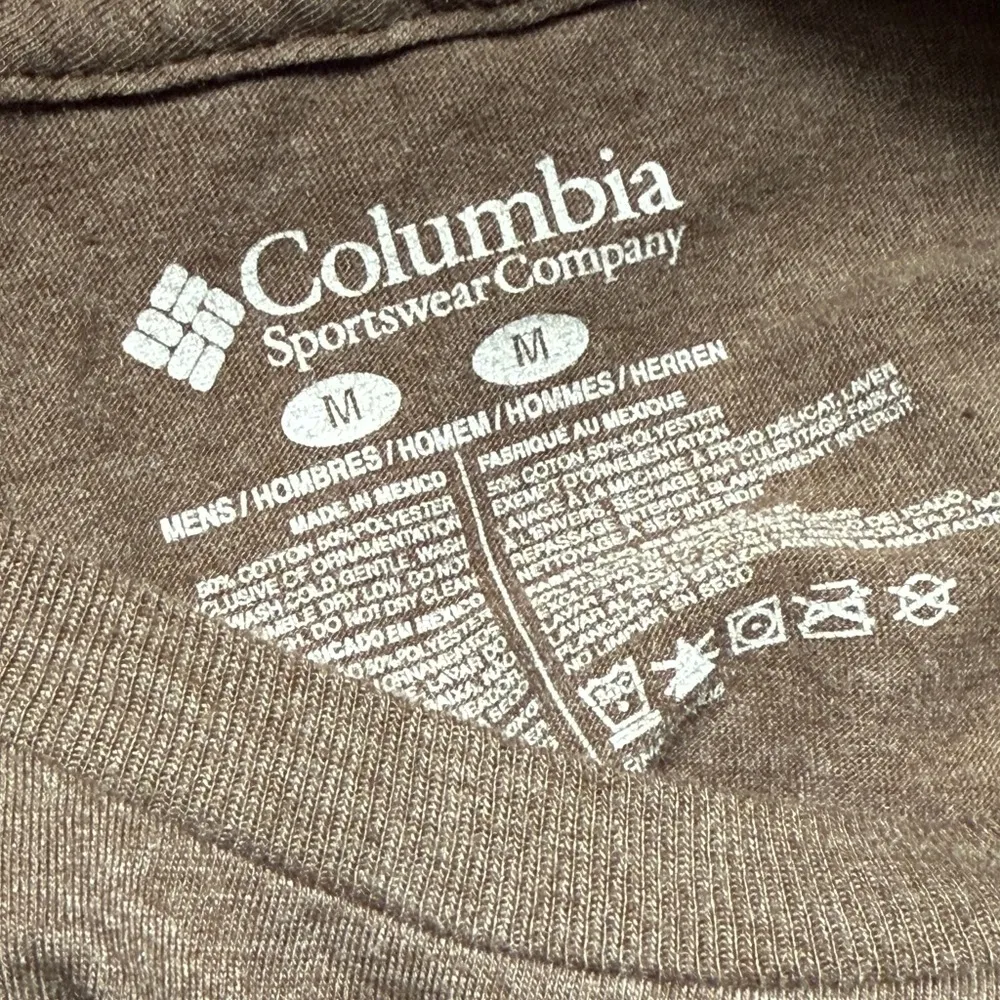brown columbia t shirt - Image 5