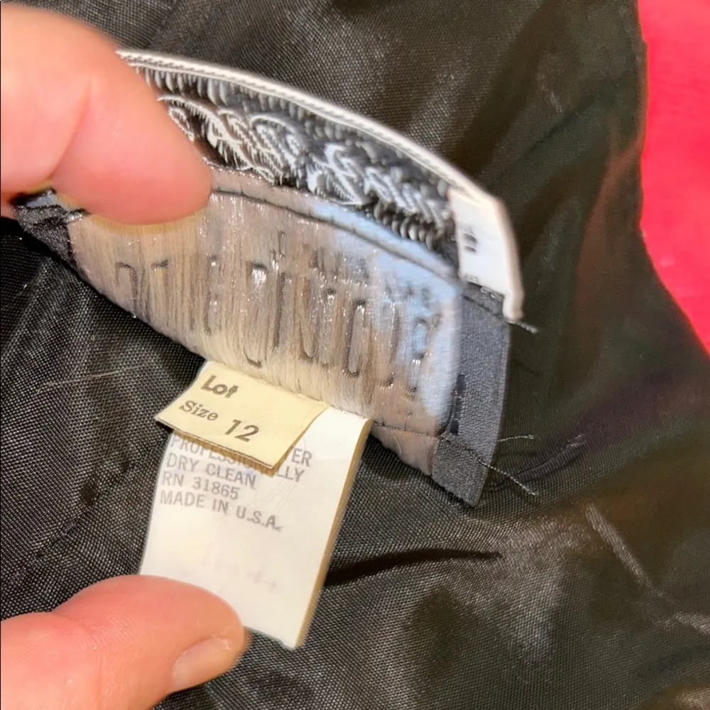 Leopard Print Strapless Dress with Bow Brown Size 12 - Image 12