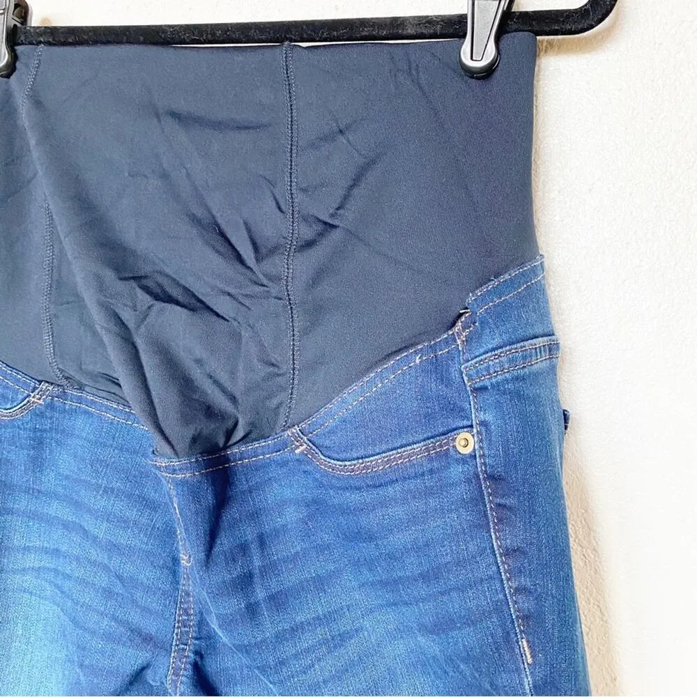 Isabel Maternity by Ingrid & Isabel Over Belly Skinny Maternity Jeans Size 4 - Image 3