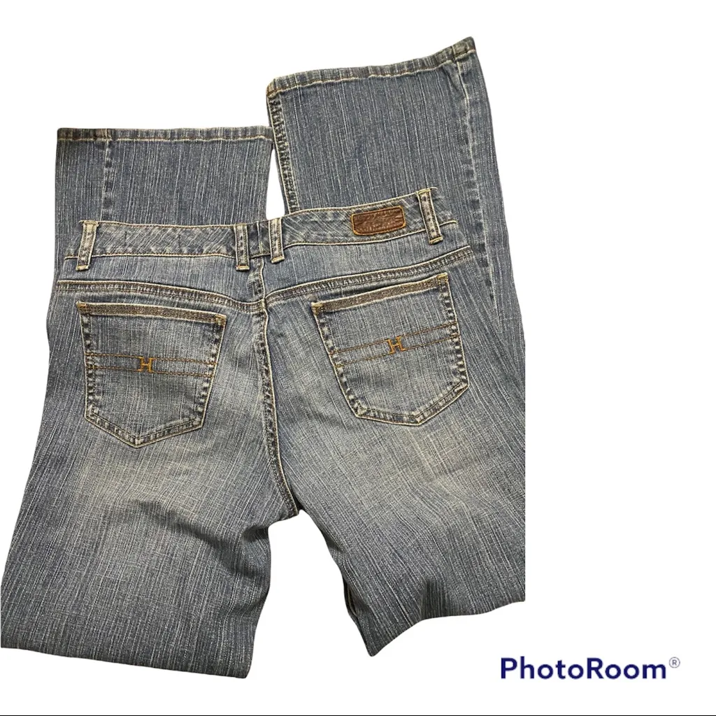 Tommy Hilfiger Freedom Medium Wash Bootcut Jeans Size 8 - Image 2