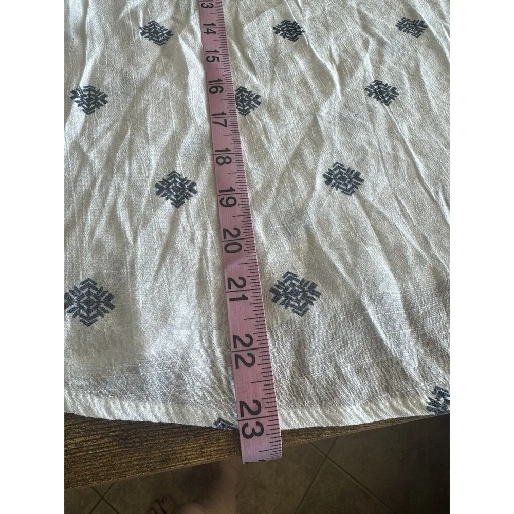 Blu Pepper Womens Blouse Sz Medium   Skeeveless Boho Embroidered Tribal Festival - Image 13