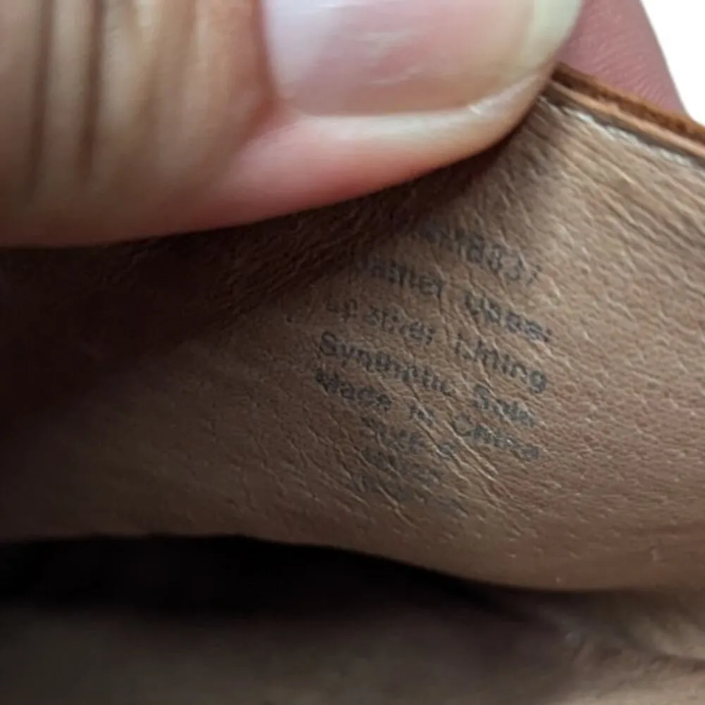 Madewell Daisy Platform Mule Saddle Brown Leather Block Heel Open Back Clogs 9 - Image 7