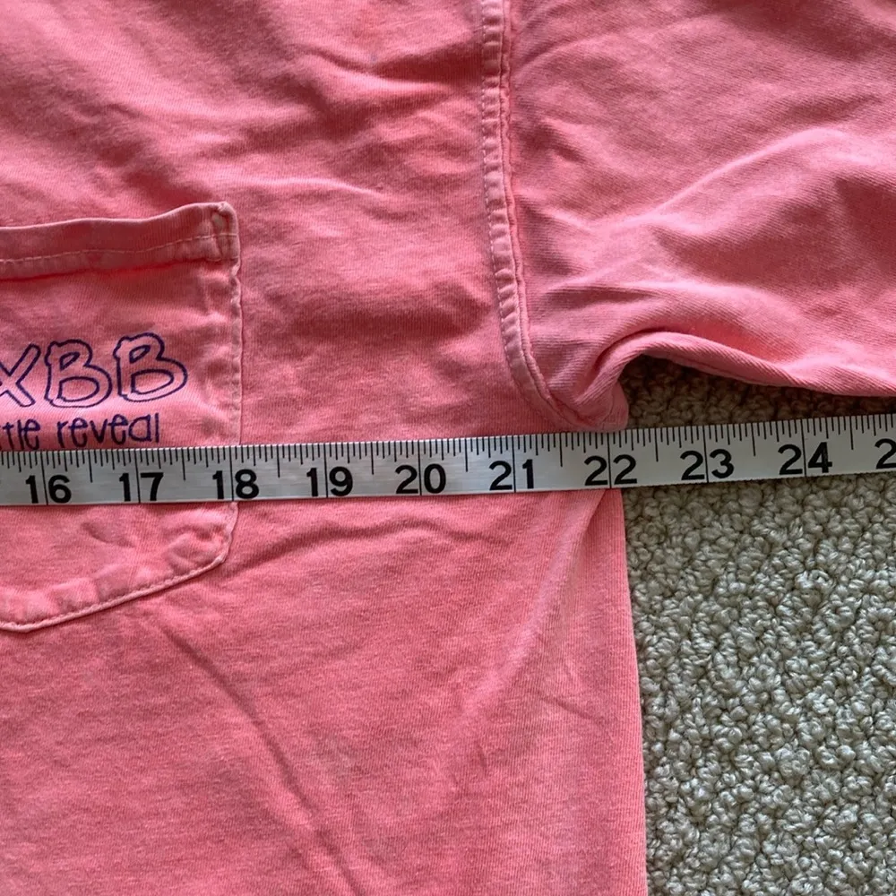 Comfort Colors Bright Orange Texas Bluebonnets Big Little T-Shirt Unisex Large - Image 7