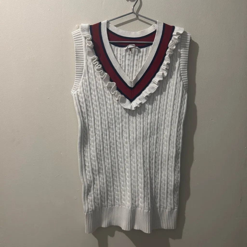 The Upside Columbia Blaise Knit Dress size Small White - Image 2