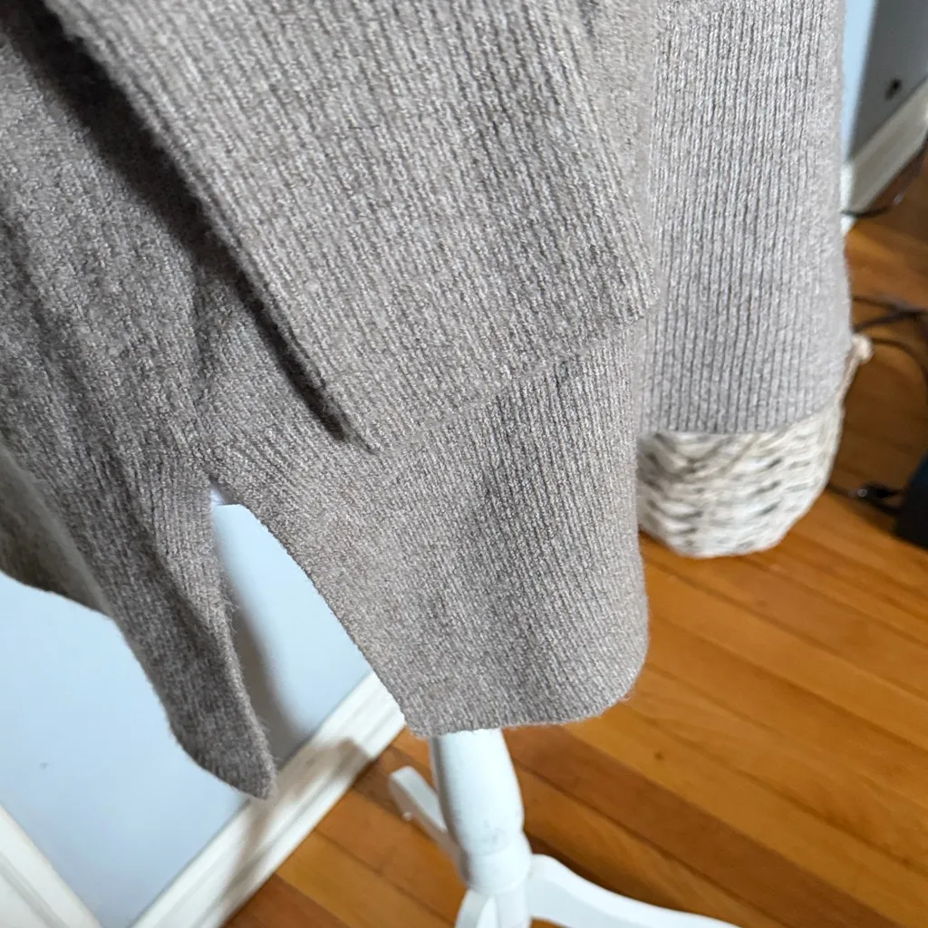 Nanette Lepore Taupe Turtleneck Sweater - Image 2