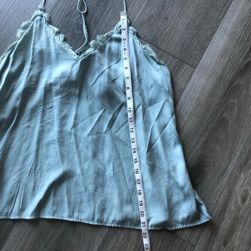 Vestique Teal Racerback Tank Top Size Large - Image 5