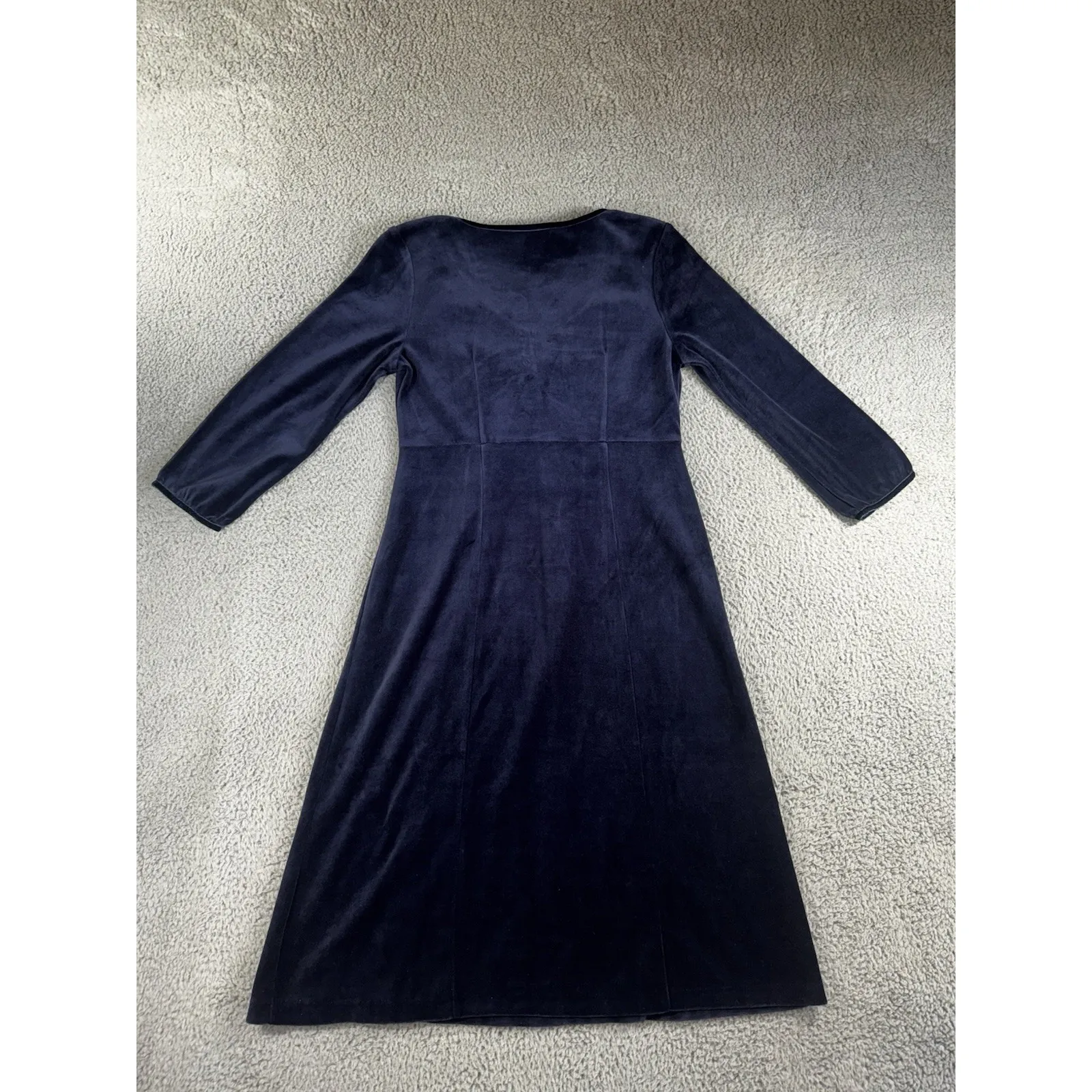 The Territory Ahead Dress Women 8P Velvet Babydoll Whimsigoth Peasant‎ Cottage - Image 2