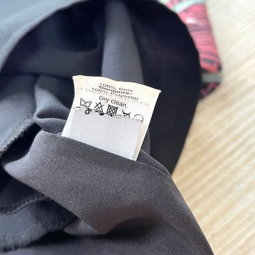 Madewell 100% Silk Island Mini Dress |‎ Tropical Jungle Leaf Print Size 0 - Image 4